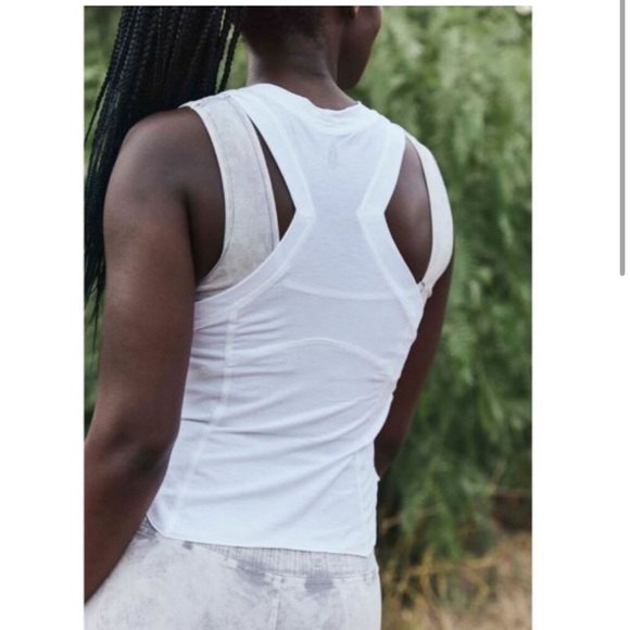 NWT Free People Movement Women's Silver Lining Tempo Tank - Picture 2 of 9